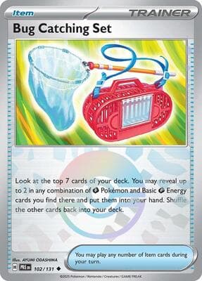 Bug Catching Set (Poke Ball Pattern) Prismatic Evolutions #102