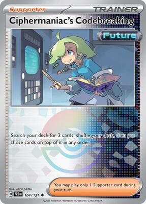 Ciphermaniac's Codebreaking (Poke Ball Pattern) Prismatic Evolutions #104