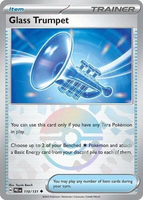 Glass Trumpet (Poke Ball Pattern) Prismatic Evolutions #110