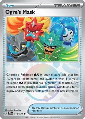 Ogre's Mask (Poke Ball Pattern) Prismatic Evolutions #118