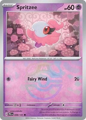 Spritzee (Master Ball Pattern) Prismatic Evolutions #38