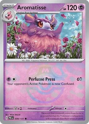 Aromatisse (Master Ball Pattern) Prismatic Evolutions #39
