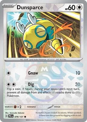 Dunsparce (Master Ball Pattern) Prismatic Evolutions #79