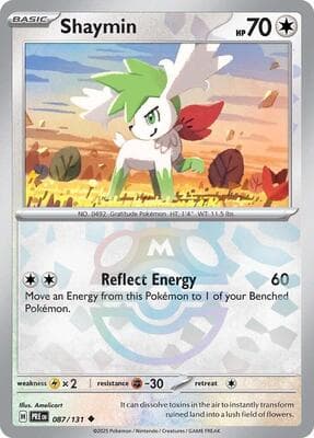 Shaymin (Master Ball Pattern) Prismatic Evolutions #87