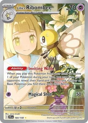 Lillie's Ribombee Journey Together #164