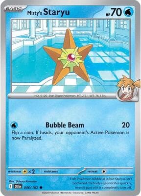 Misty's Staryu Destined Rivals #46