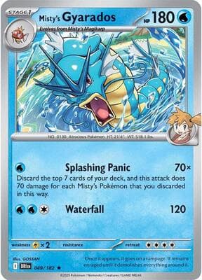 Misty's Gyarados Destined Rivals #49