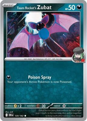 Team Rocket's Zubat Destined Rivals #120