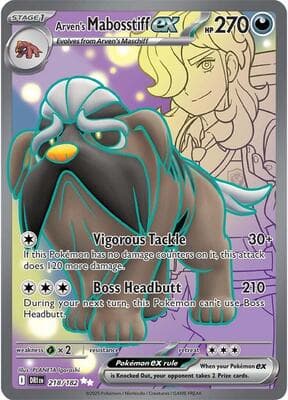 Arven's Mabosstiff ex Destined Rivals #218