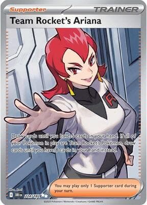 Team Rocket's Ariana Destined Rivals #224