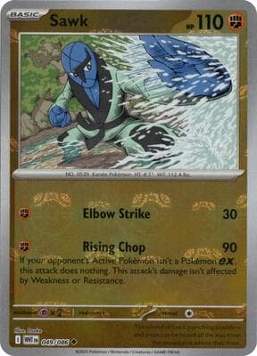 Sawk · Master Ball Pattern White Flare #49