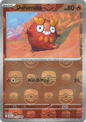 Darumaka · Master Ball Pattern