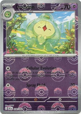 Duosion · Poke Ball Pattern Black Bolt #38