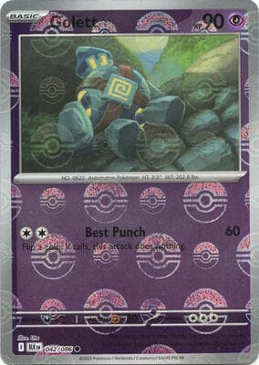 Golett · Poke Ball Pattern