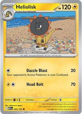Heliolisk Mega Evolution #53