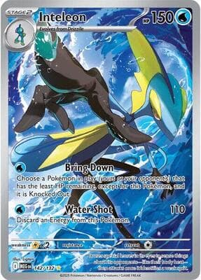 Inteleon Mega Evolution #142