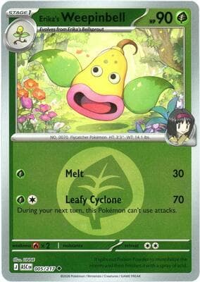 Erika's Weepinbell · Energy Symbol Pattern Ascended Heroes #5