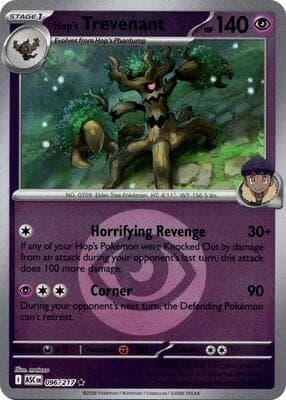 Hop's Trevenant · Energy Symbol Pattern Ascended Heroes #96