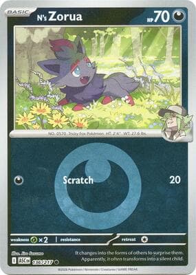 N's Zorua · Energy Symbol Pattern
