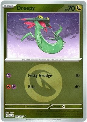 Dreepy · Energy Symbol Pattern Ascended Heroes #158