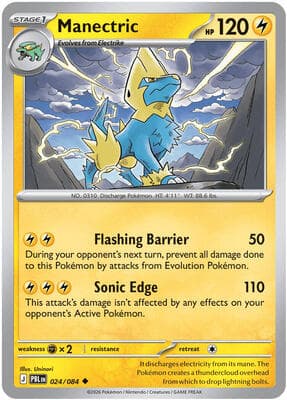 Manectric Pitch Black #24